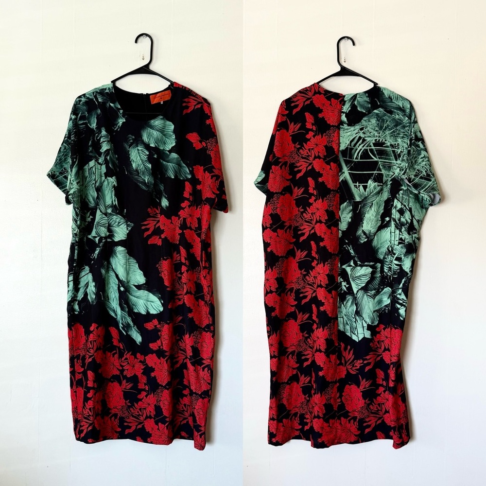 Clover Canyon 2015 Floral Kaftan Style Dress - Picture 2 of 7